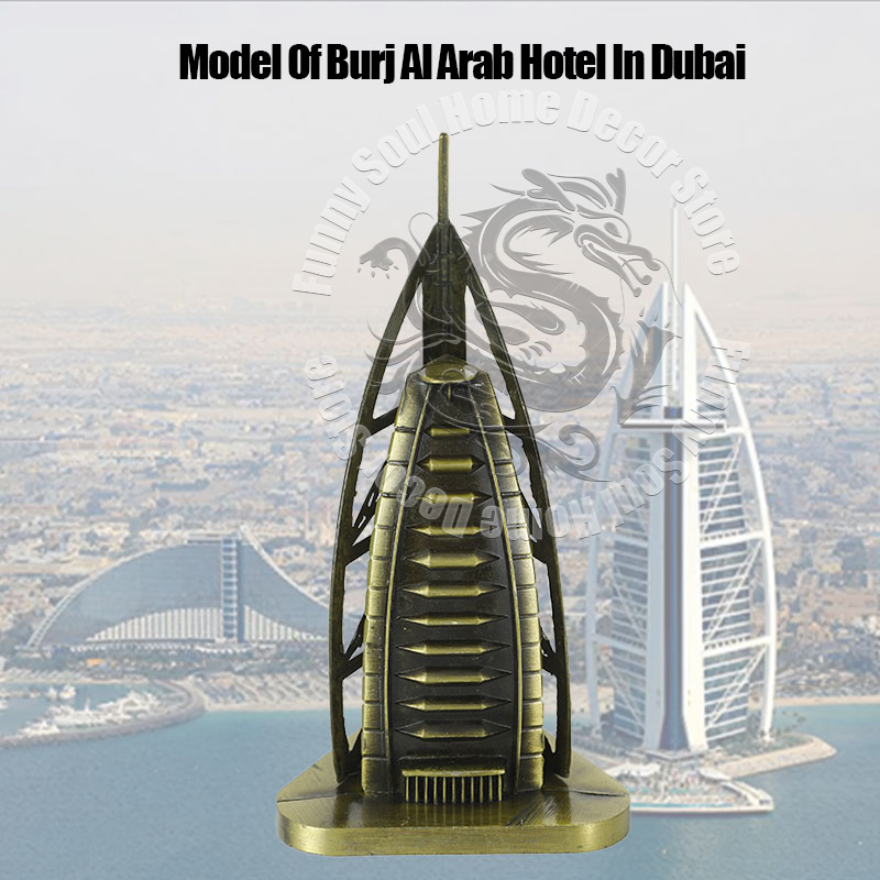 Home Office Dubai - Metal burj al árabe dubai luxo