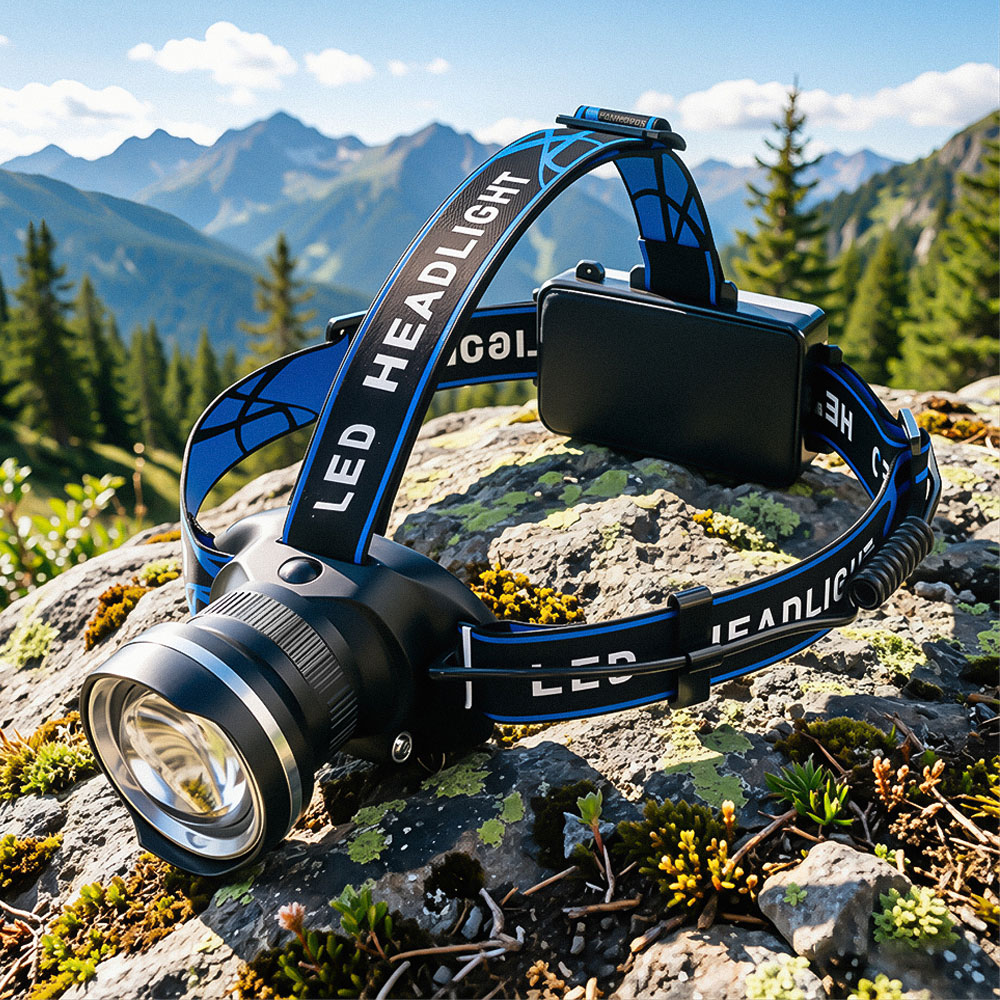 Zoom Lighting Kit - Lanterna de Cabeça de Alumínio LED