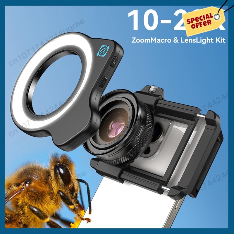 Zoom Lighting Kit - -A15I 10-20X Zoom Macro Lente Com