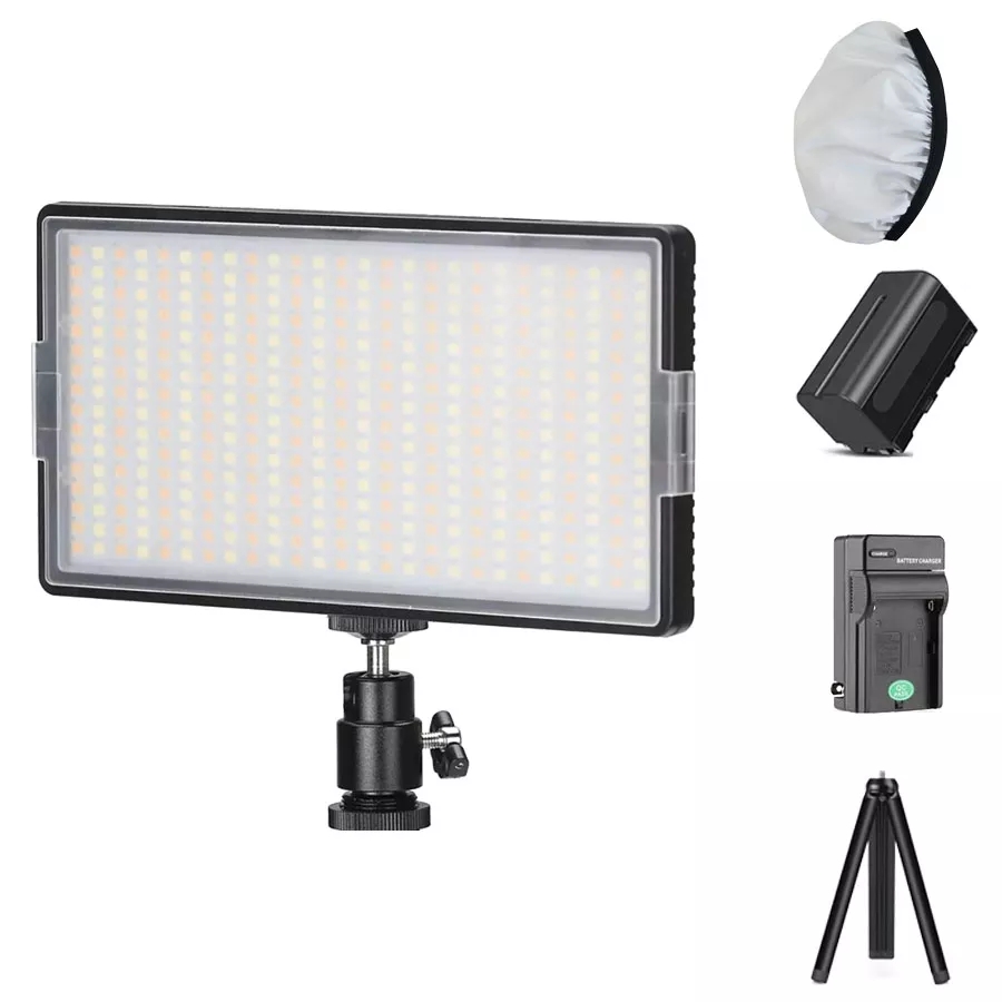 Zoom Lighting Kit - 10in led 416 photo studio luz