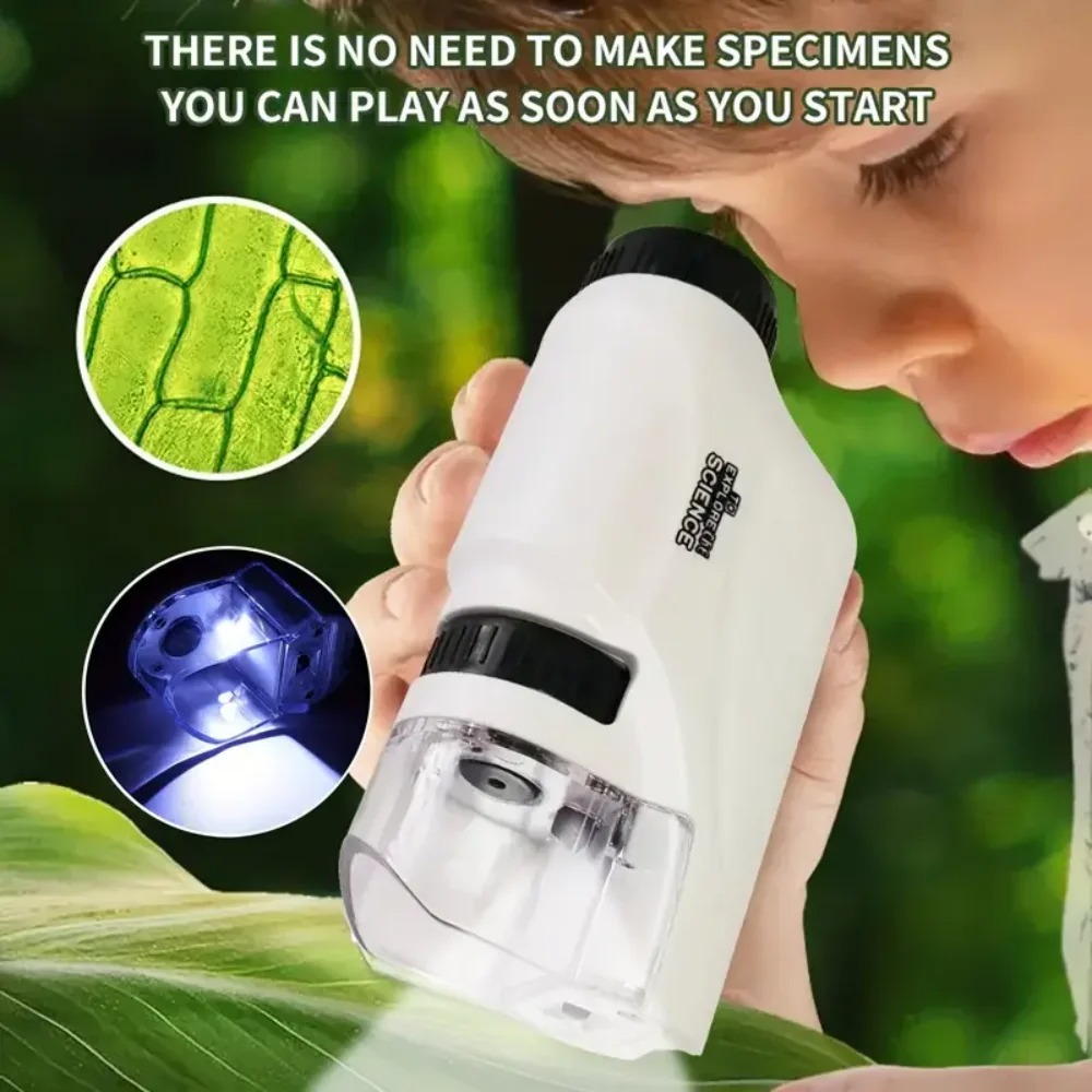 Zoom Lighting Kit - Mini Microscópio Portátil de Bolso com