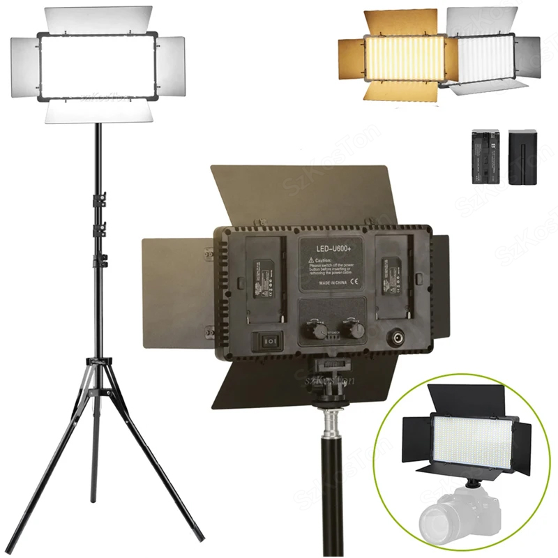 Zoom Lighting Kit - LED Photo Studio Video Light, Kit