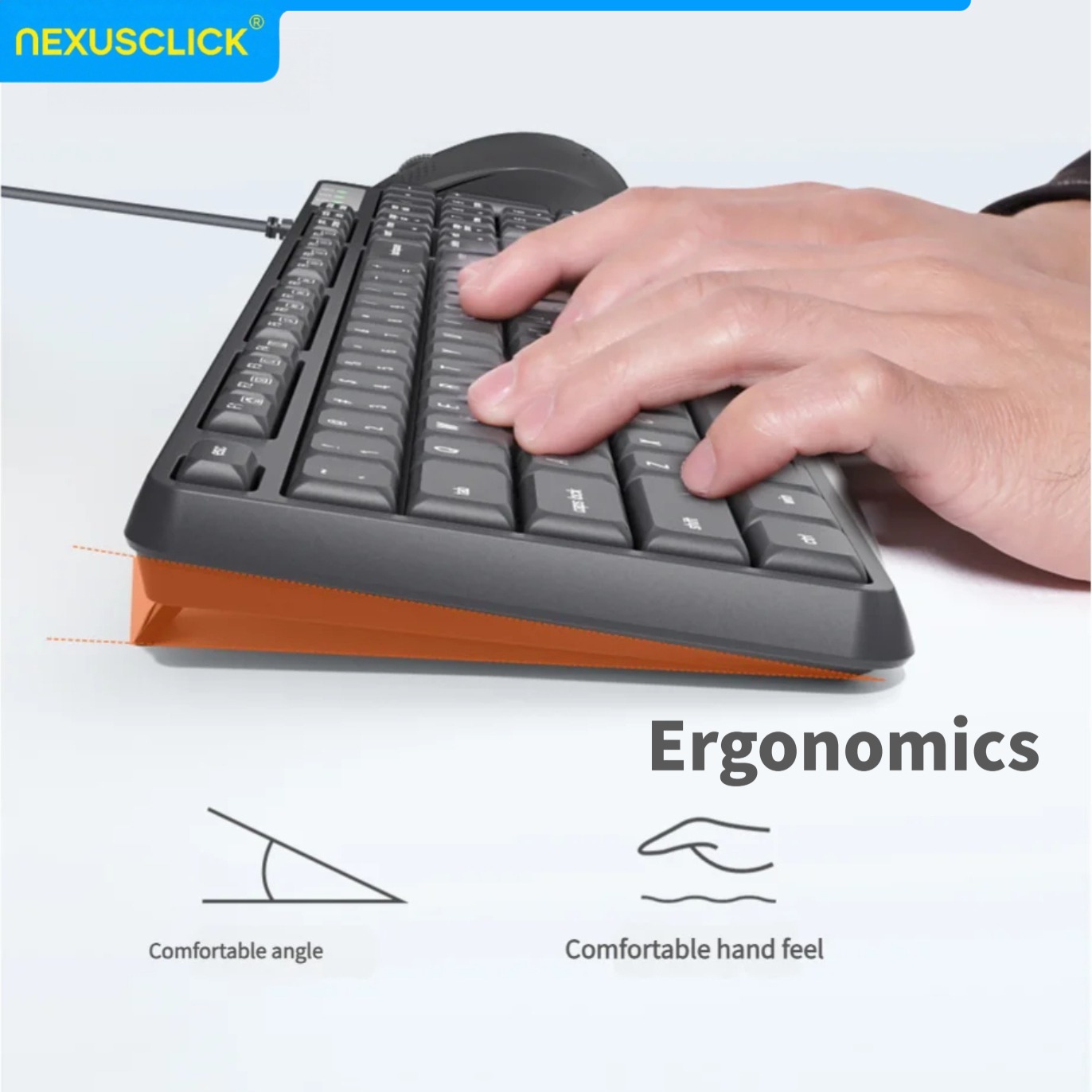 NexusClick C235 Combo de Tecla - English Home Office avaliação e preço