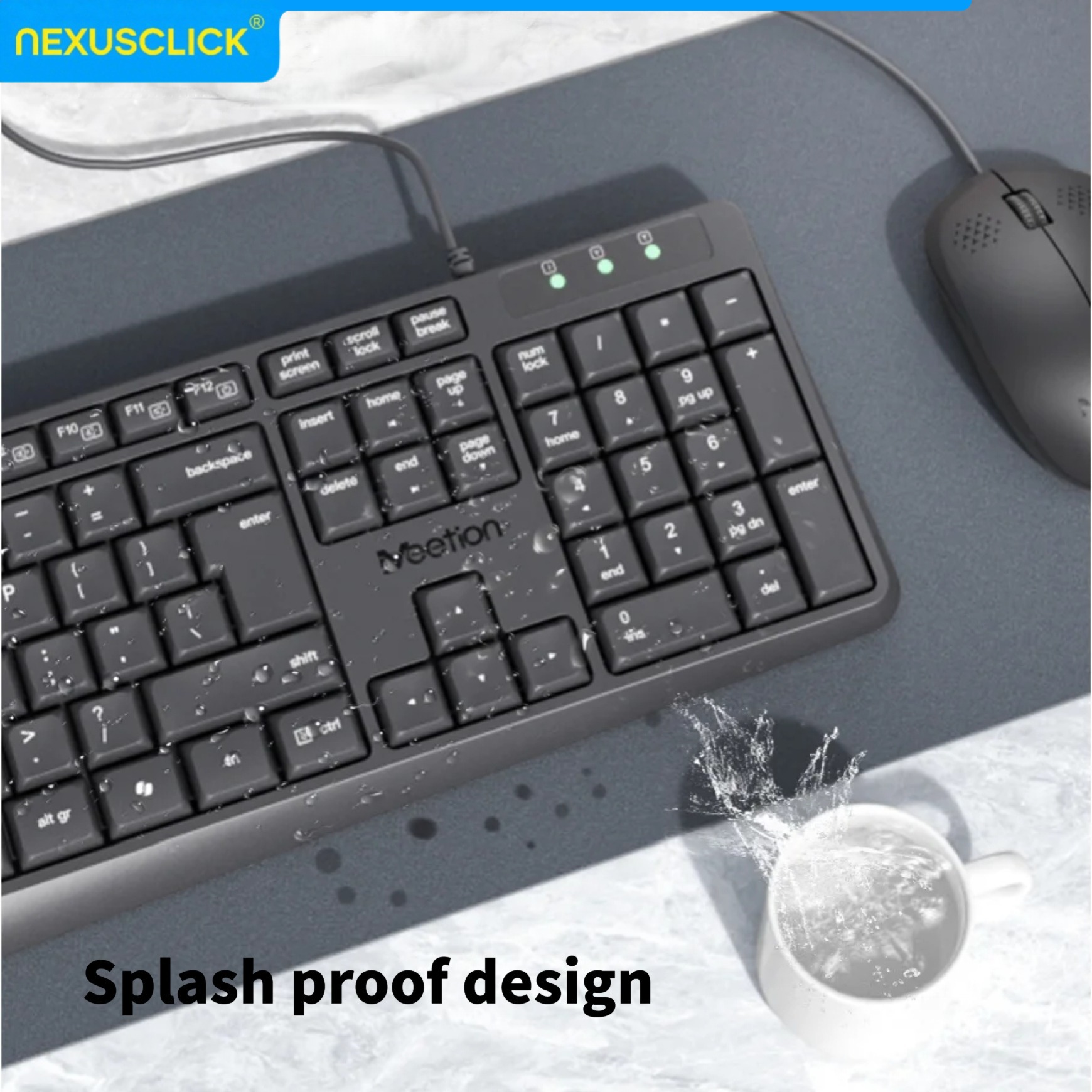 NexusClick C235 Combo de Tecla - English Home Office avaliação e preço