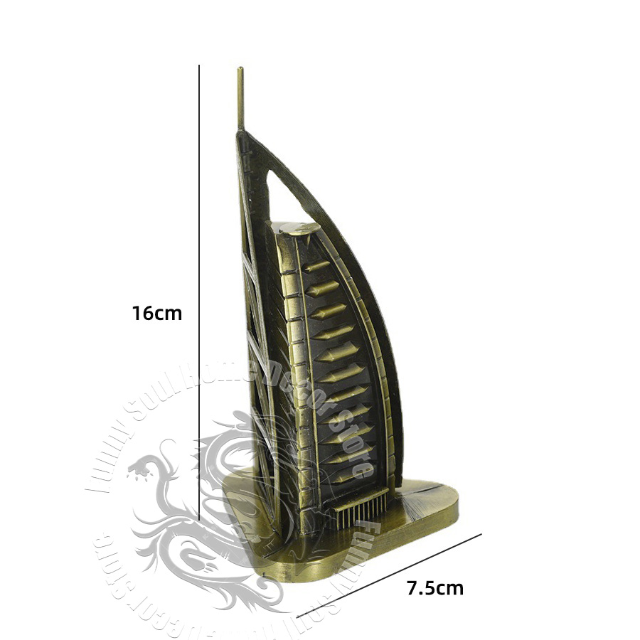 Metal burj al árabe dubai luxo - Home Office Dubai avaliação e preço