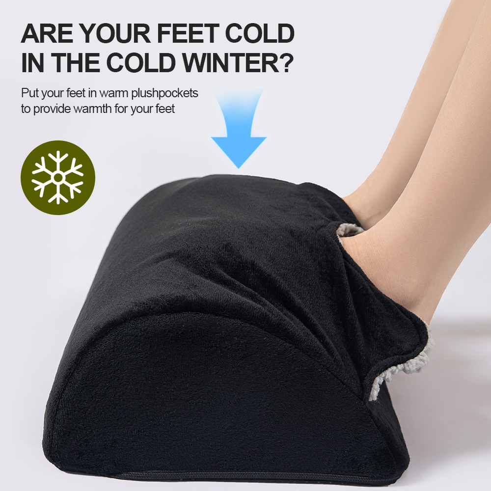 Apoio para os Pés Aquecido par - Home Office Cozy avaliação e preço