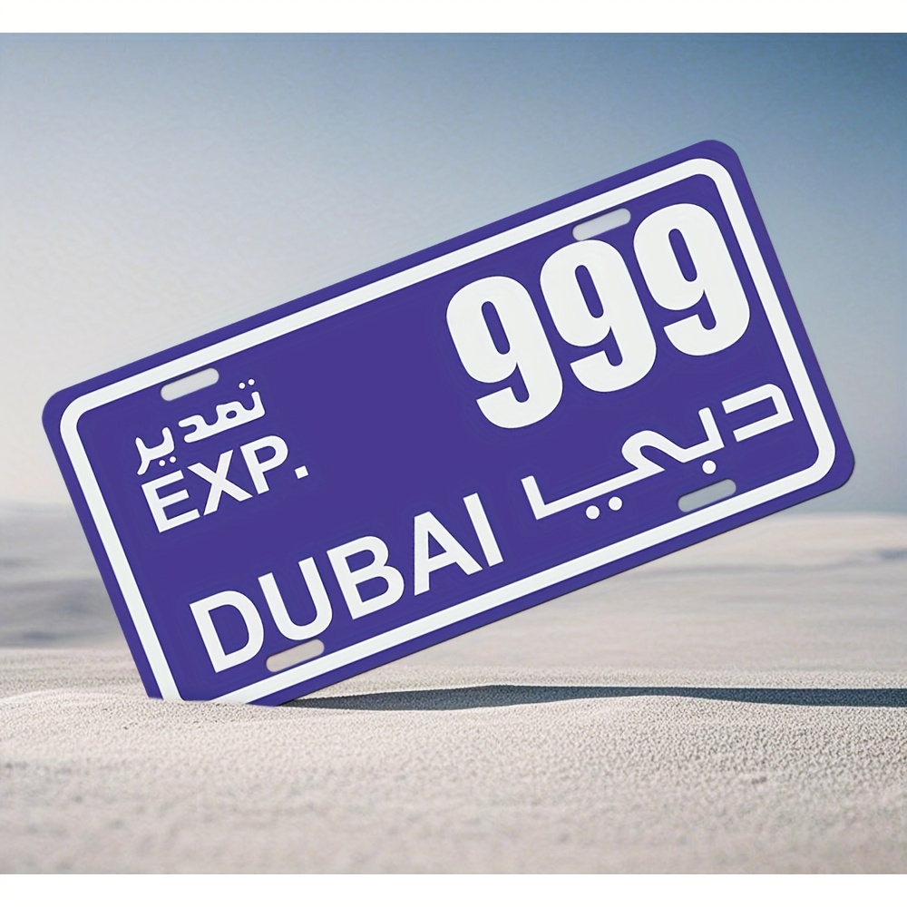 Placa de parede de metal para  - Home Office Dubai avaliação e preço