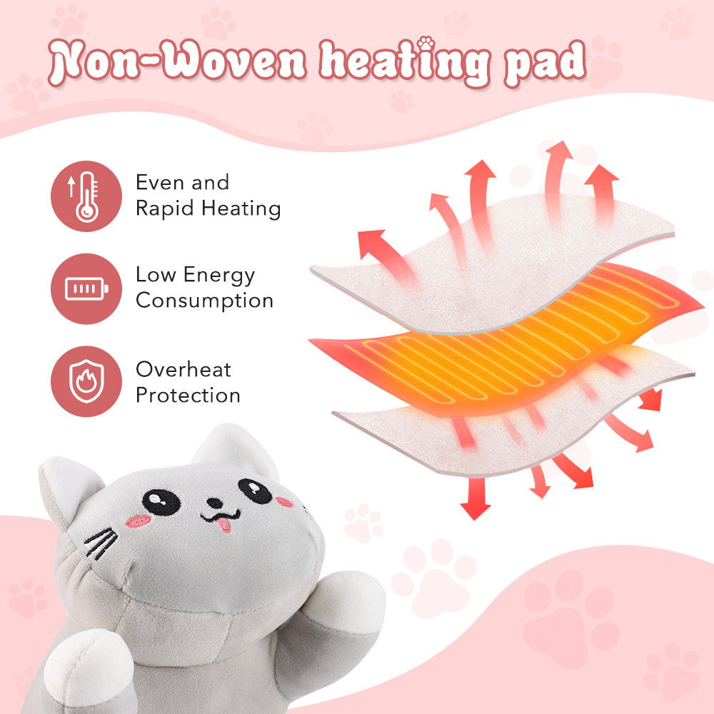 Almofada Térmica de Gato de Pe - Home Office Cozy avaliação e preço