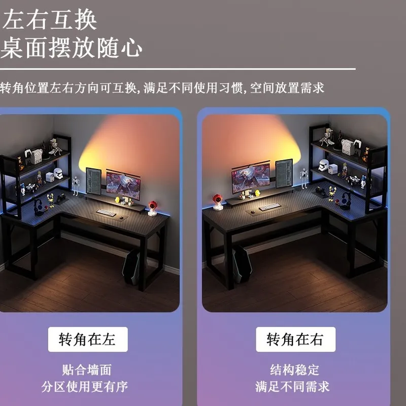 Mesa de Canto para Jogos, Escr - Home Office Trabalho avaliação e preço