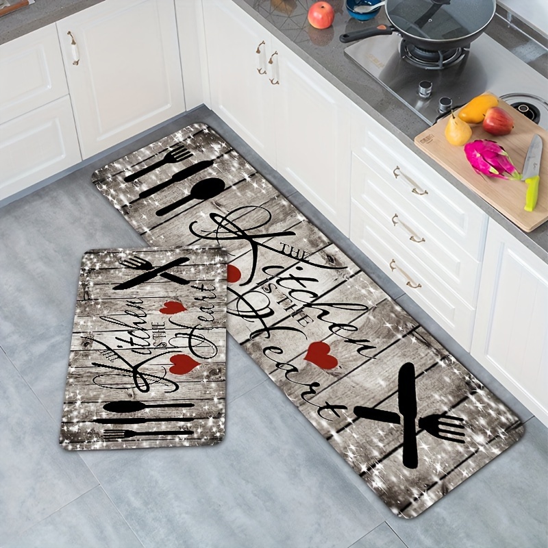 Vikama 1/2 pçs faca simples e  - Anti Fatigue Mat avaliação e preço