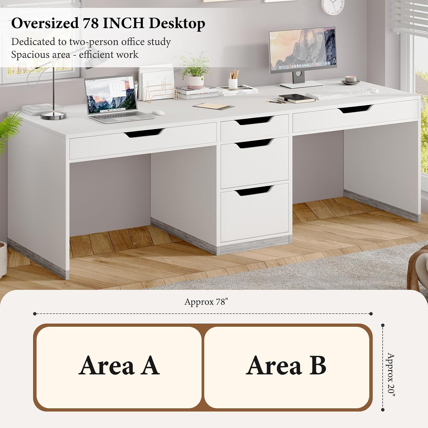 Mesa para Duas Pessoas de 78 P - Home Office Trabalho avaliação e preço