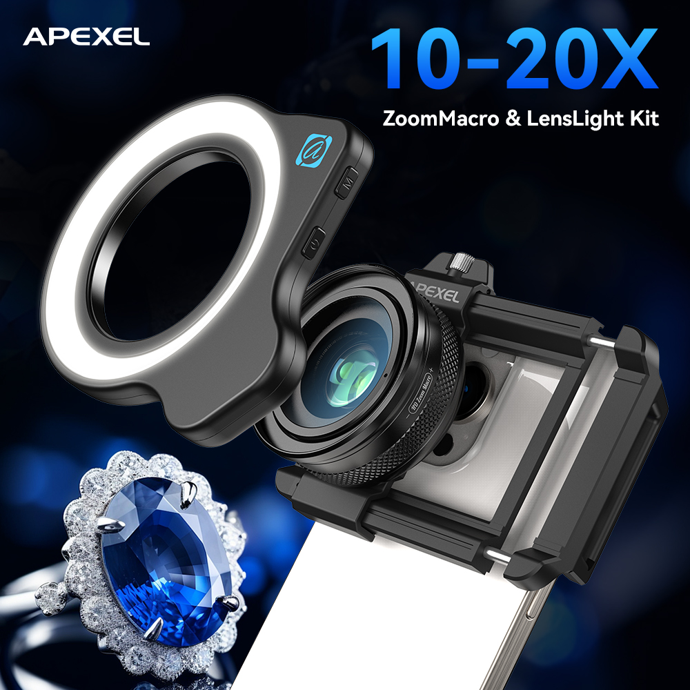 Kit de Lentes Macro Ajustáveis - Zoom Lighting Kit avaliação e preço
