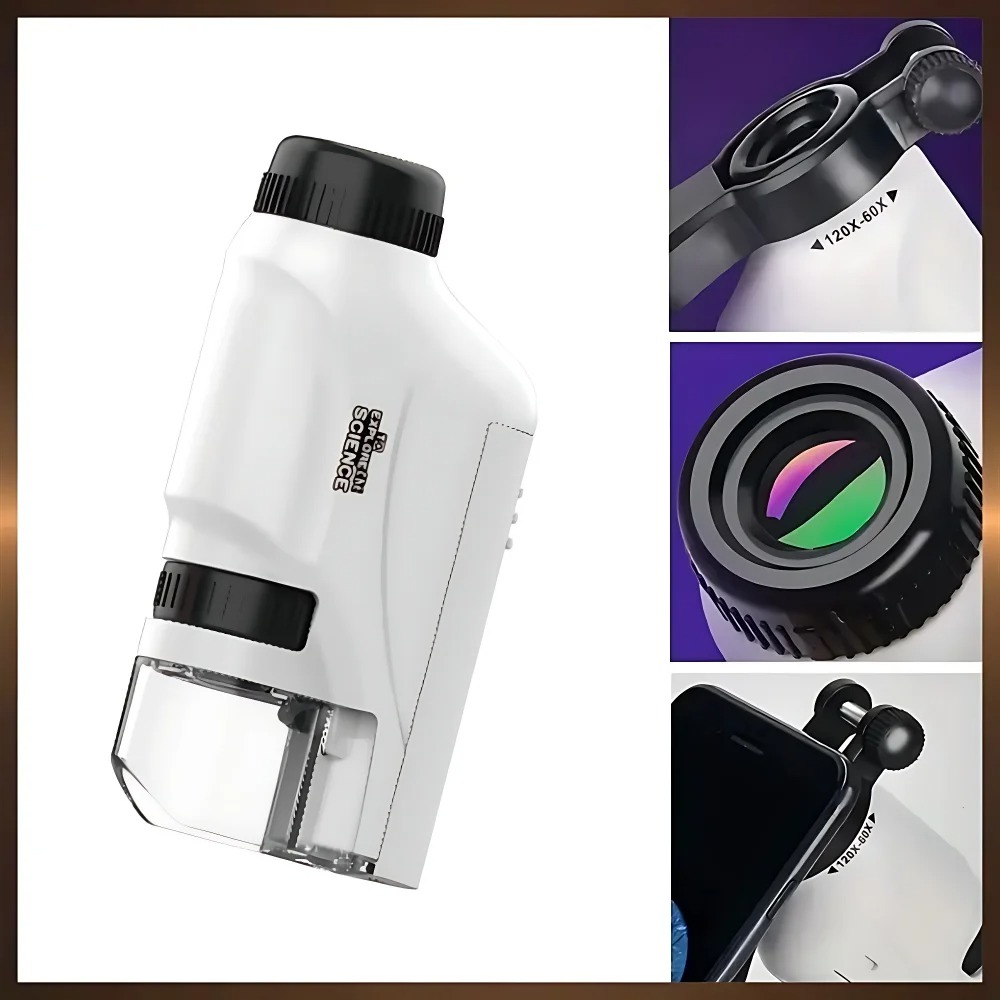 Mini Microscópio Portátil de B - Zoom Lighting Kit avaliação e preço