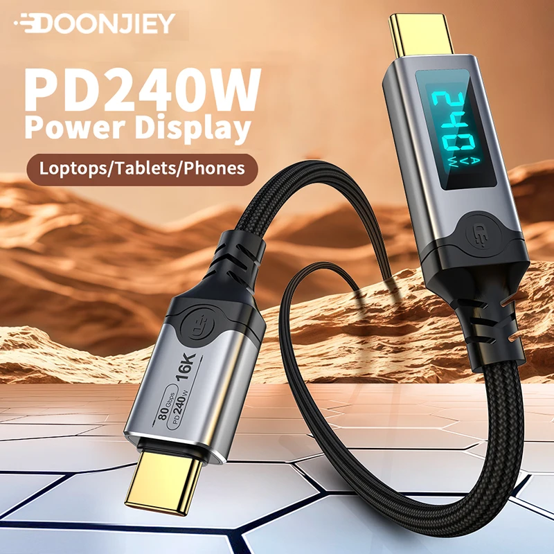 Cabo USB Tipo C PD240W com Car - Home Office Dictionary avaliação e preço