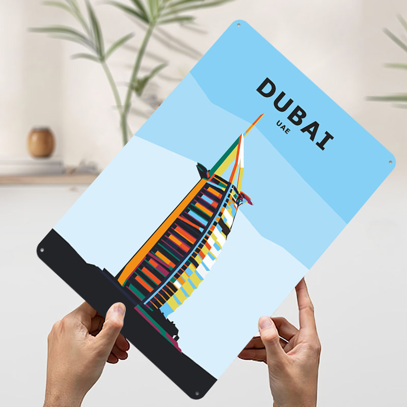 Pôster de Metal Personalizado  - Home Office Dubai avaliação e preço