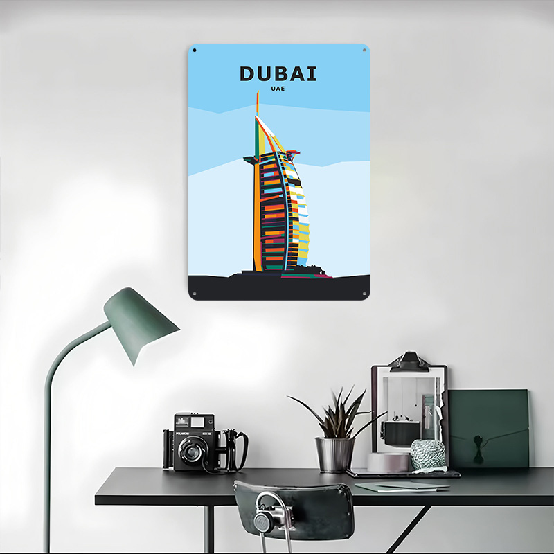 Pôster de Metal Personalizado  - Home Office Dubai avaliação e preço